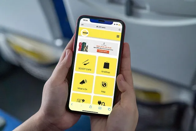 Làm thủ tục lên máy bay qua ứng dụng Scoot