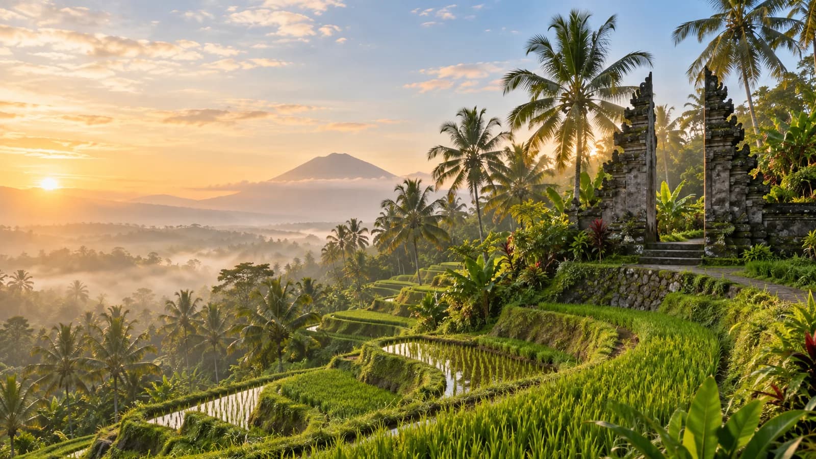 Hình minh họa du lịch Indonesia