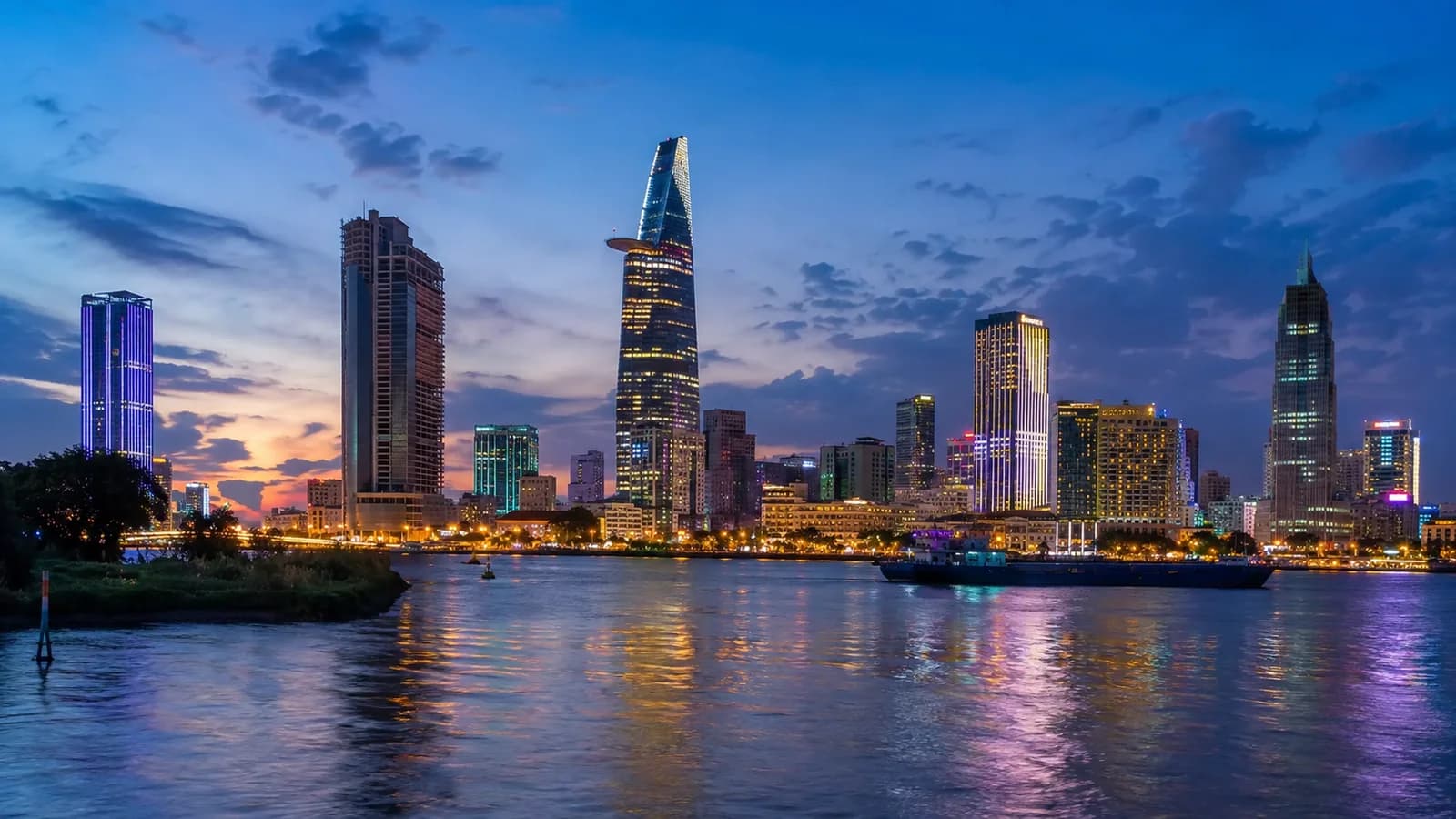 Minh họa điểm đến TP. Hồ Chí Minh