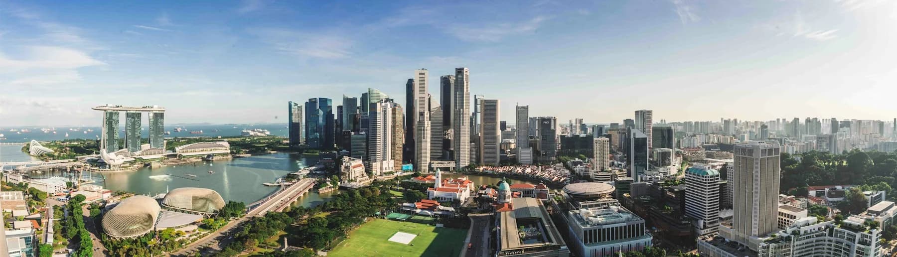 Toàn cảnh Marina Bay tại Singapore